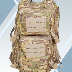 55 Litre Lazer Kesim Multicam Çanta
