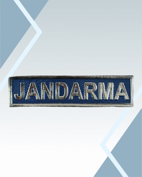 TPU Jandarma Yazısı Arma